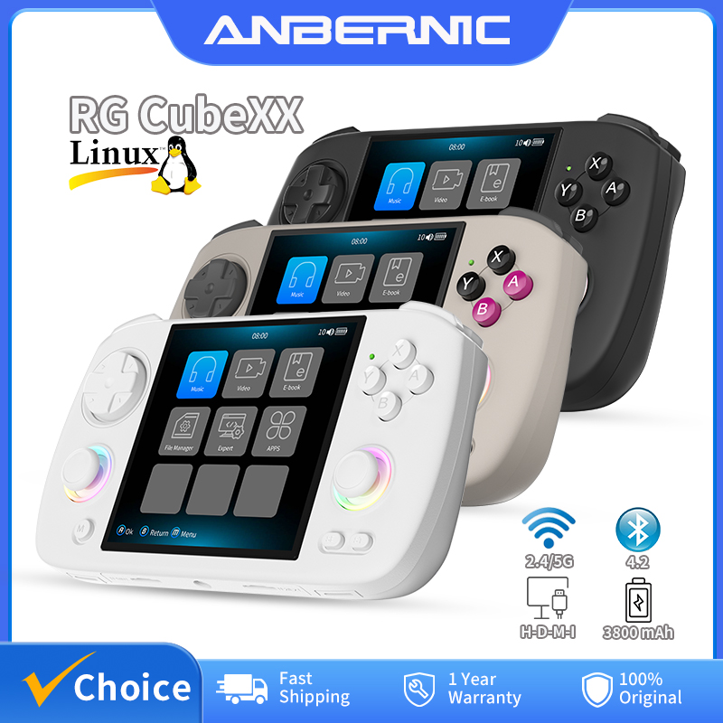Retro Gaming Kiosk - ANBERNIC RG Cubexx 레트로 핸드 헬드