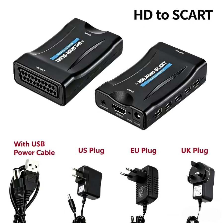 Scart To Hdmi - 1080P HDMI 호환 Scart 스케일러 컨버터