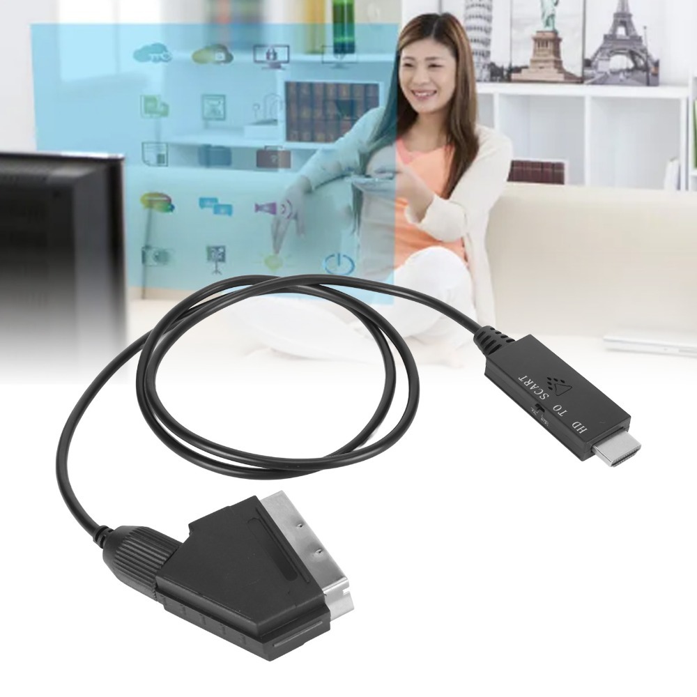 PAL NTSC HD 멀티미디어 인터페이스 케이블 지원 - Scart To Hdmi 리뷰 및 가격