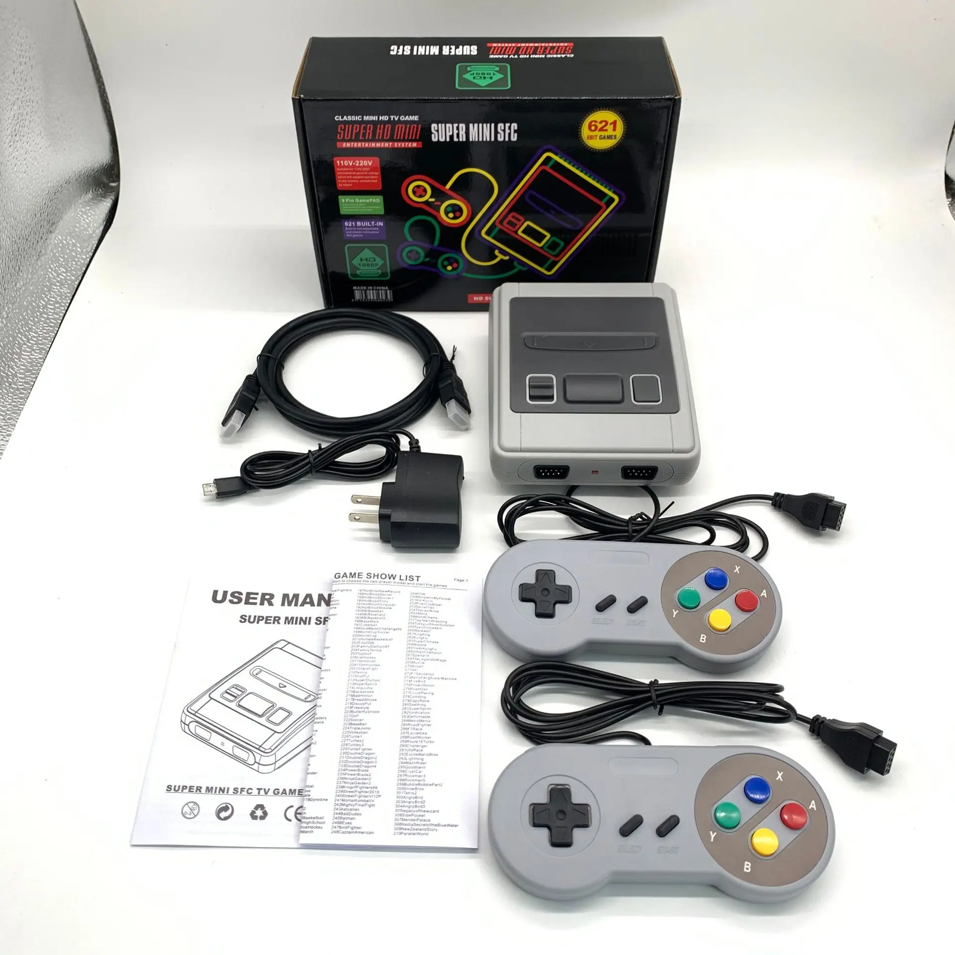 SFC621 4K HDMI 미니 레트로 SNES 비디오 - Retro Gaming N64 리뷰 및 가격