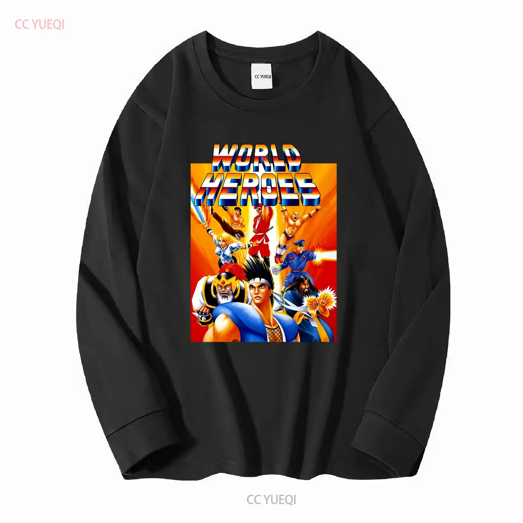 World Heroes 클래식 NEO GEO 비디오 게 - Retro Gaming T Shirt 리뷰 및 가격