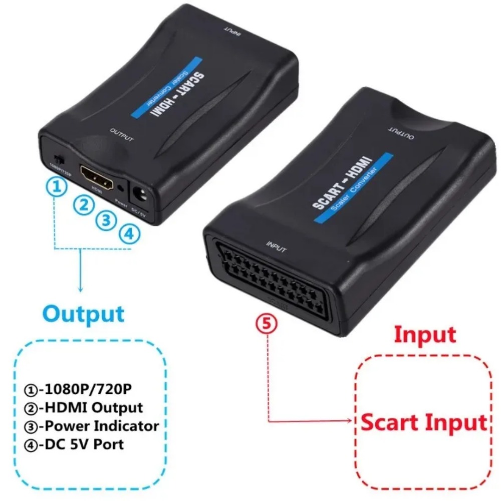 BGGQGG 1080P SCART-HDMI 호환 비디오 - Scart To Hdmi 리뷰 및 가격